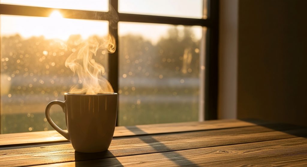 janela aberta luz natural primeiro dia de primavera -coffee-breakfast-morning-cup-steam-10177178/