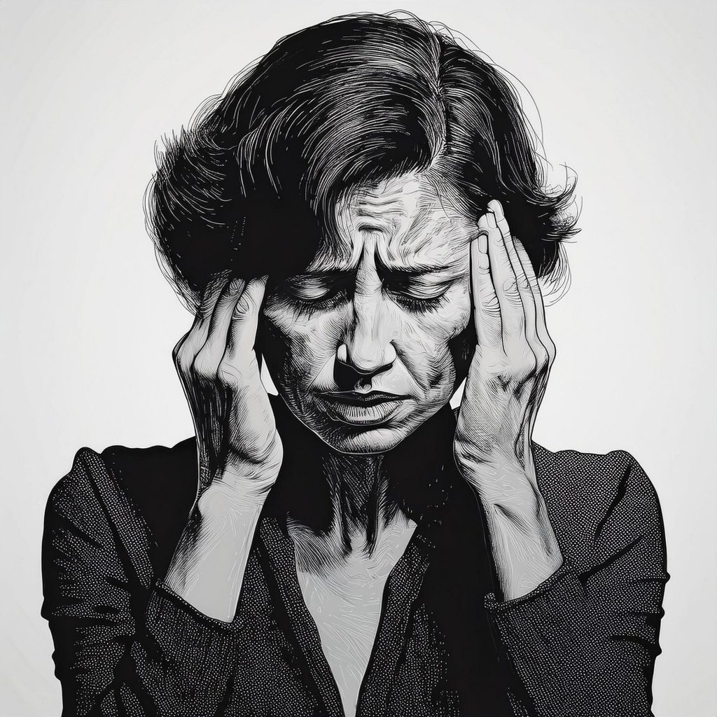ai-generated-headache-stress-woman-9183875/