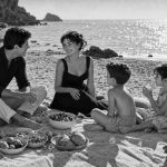 Almoço de praia em família