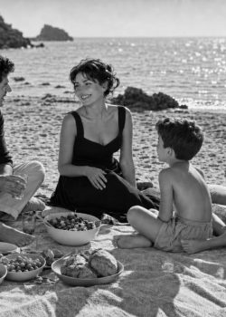 Almoço de praia em família